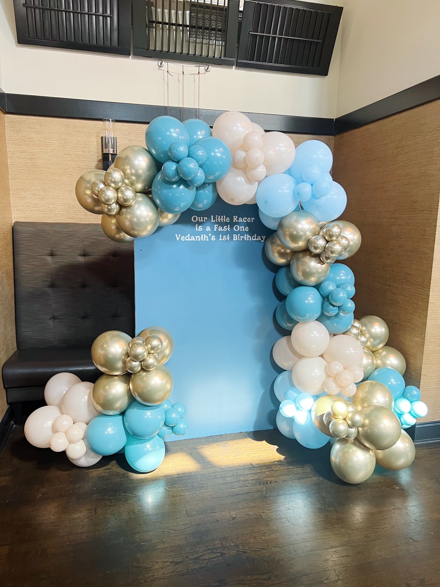 Backdrop & Balloon Garland Package